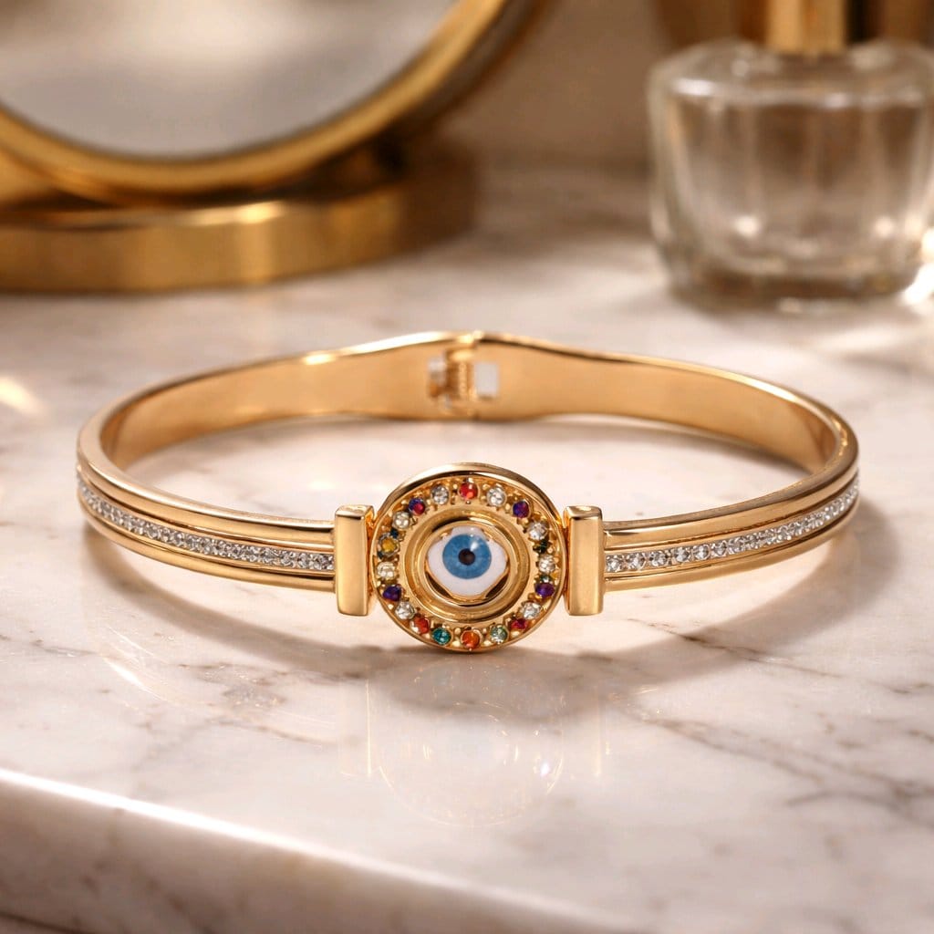 Aarvika Aure Nazar Bracelet – side view