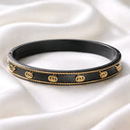 Aarvika Noir Luxe Signature Bracelet – close-up detail