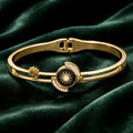 Aarvika Golden Sun Charm Bracelet – front view