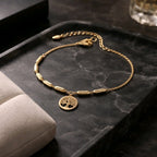 Aarvika Tree of Life Charm Bracelet – close-up detail