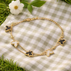 Aarvika Butterfly Charm Bracelet – side view