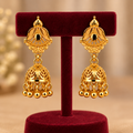 Aarvika Traditional Floral Jhumka Earrings