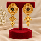 Aarvika Traditional Floral Jhumka Earrings