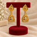 Aarvika Traditional Floral Jhumka Earrings