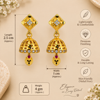 Aarvika Designer Jhumka Earrings