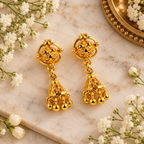 Aarvika Traditional Jhumka Earrings and Girls