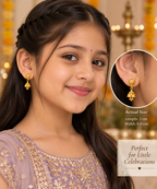 Aarvika Small Jhumka Earrings for Girls & Women
