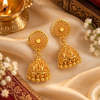 Aarvika Traditional Jhumka Earrings