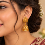Aarvika Traditional Jhumka Earrings