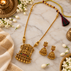 Aarvika Temple Jewellery Necklace Set