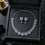Aarvika Premium AD Crystal Necklace Set
