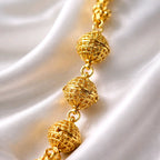 Aarvika Traditional 1.5 GM Gold Forming Beaded Ethnic Long Chain
