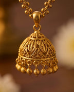 Aarvika 1.5 GM Gold Forming Long chain Necklace Set