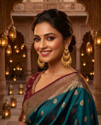 Aarvika Layered Chandbali 1.5 GM Gold Forming Earrings